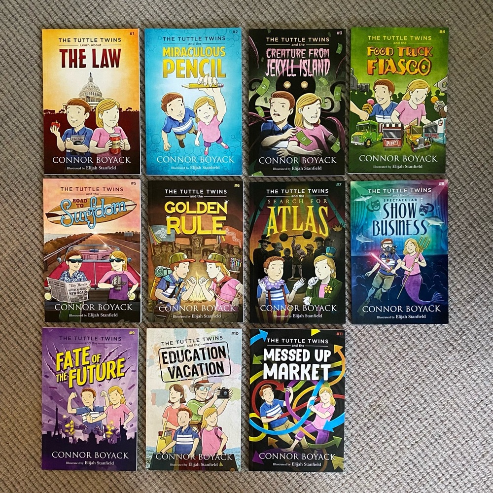The Tuttle Twins Book Series #1-#11